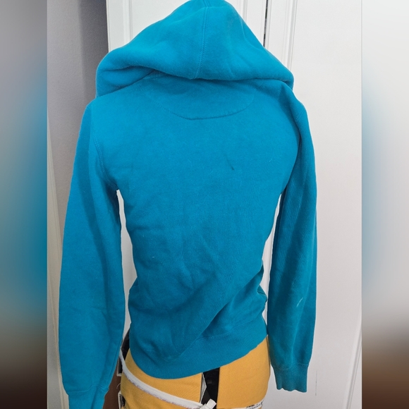 Nike Kids Teal Zip-Up Hoodie - Picture 2 of 2